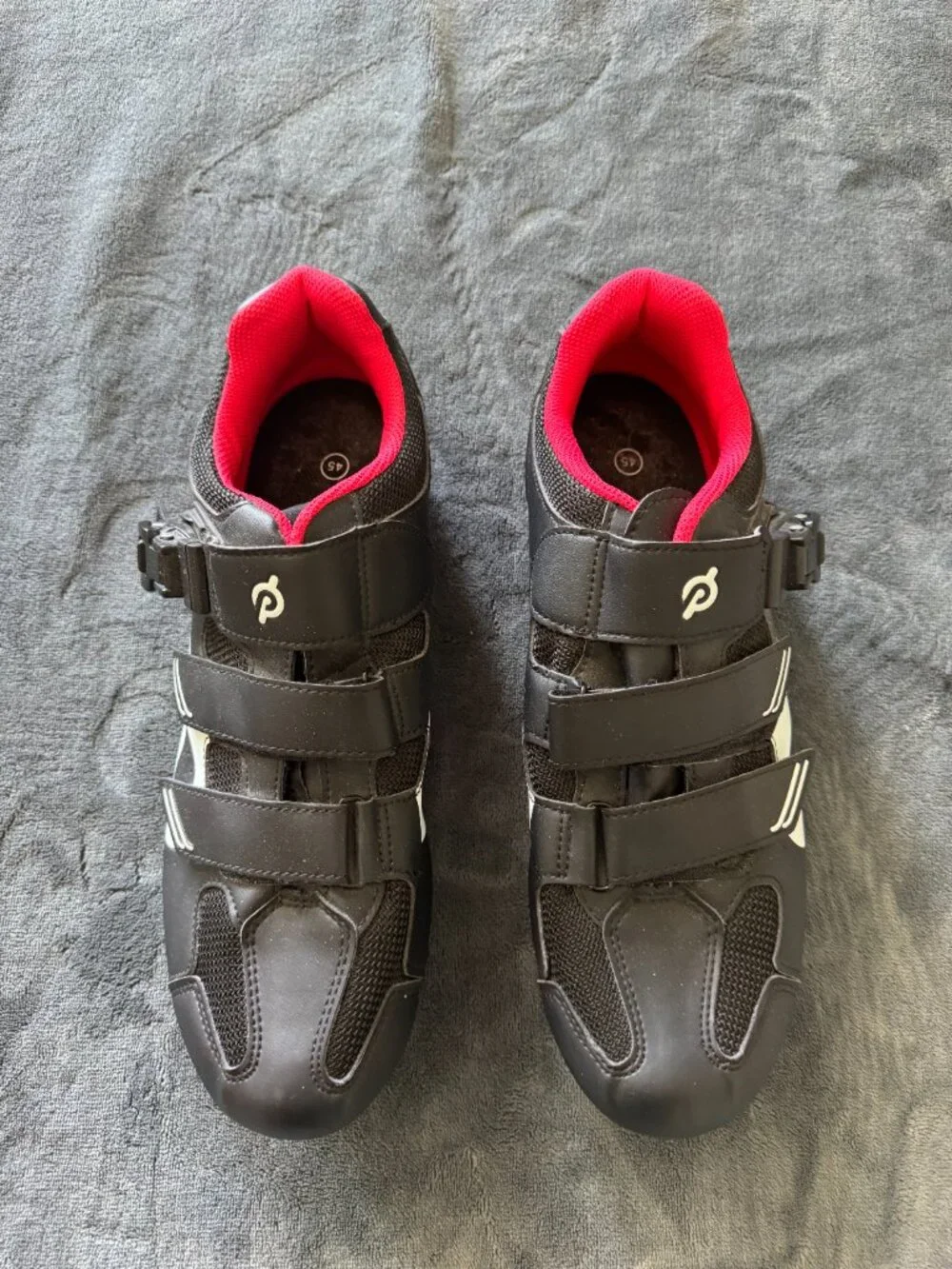 Peloton Cycling Shoes Size 45 Delta Cleats Installed Barely Worn